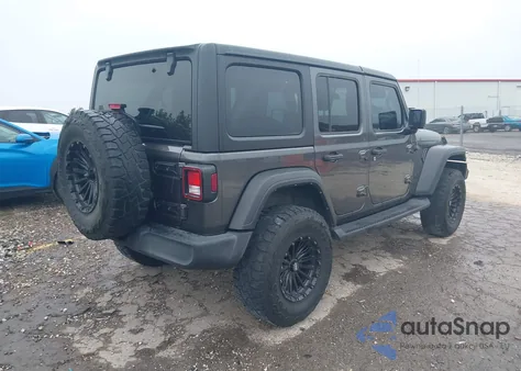 2022 Jeep Wrangler Unlimited Sport from USA, damaged, VIN 1C4HJXDNXNW167386